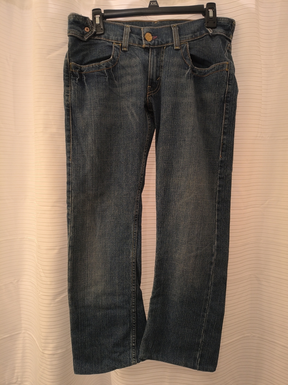 Levi's Women's Straight-Leg Dark Blue Jeans